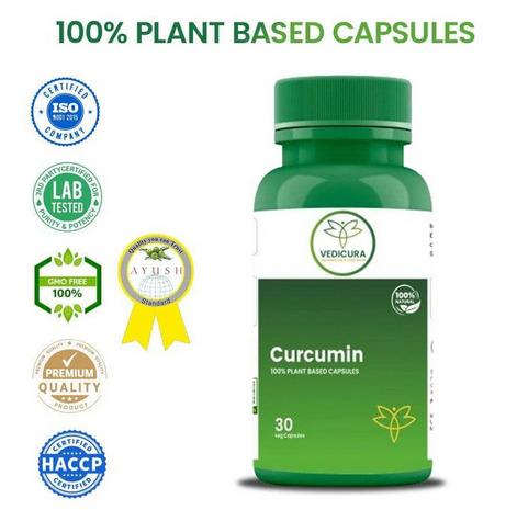 Curcumin: For Joint Health, Fights Inflammation & Provides Antioxidant Defense - 30 Capsules