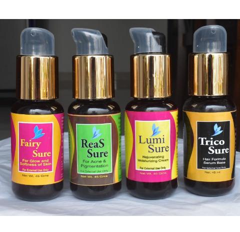 Homeo Creams and Hair oil Serum