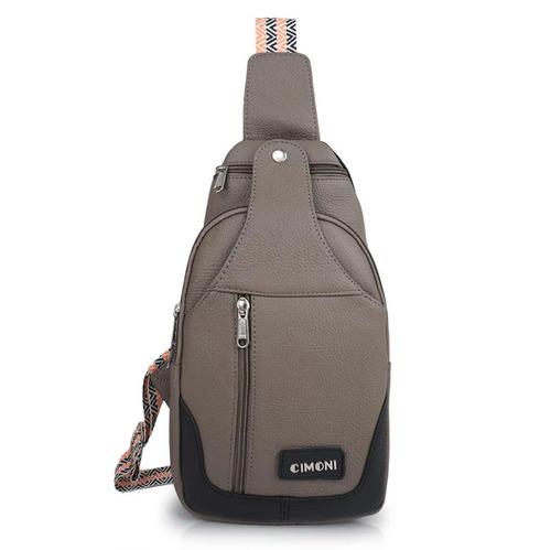 Leather Sling Bag Classy Trendy Crossbody Bag Shoulder Daytrip Travel Stylish Purse