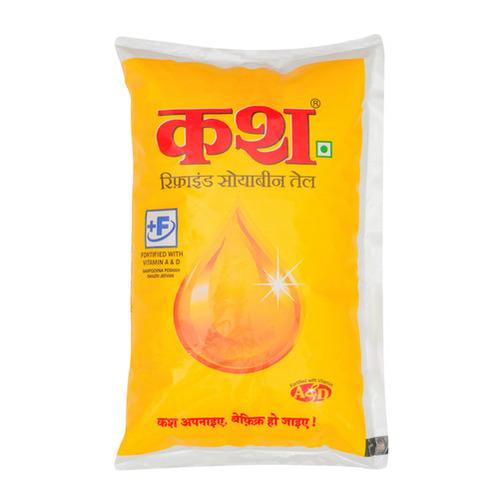 Kash Refined Soyabean Oil 900gm Pouch