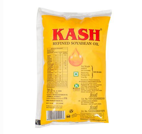 Kash Refined Soyabean Oil 900gm Pouch