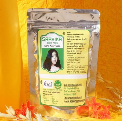 SARVIKA FACE PACK 100% Ayurvedic