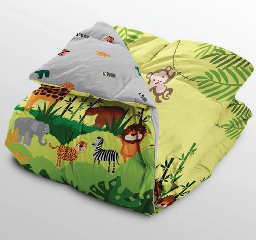 Polka Tots Kids Comforter Baby Blanket and Reversible Quilt 2 Way Design