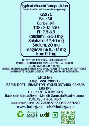 BOILED MINERAL WATER