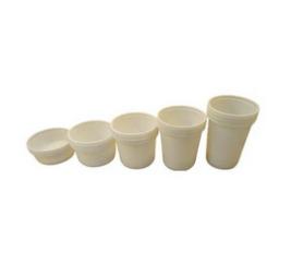 Milky White Plastic Cup
