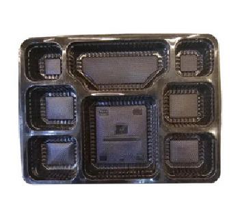 8 Compartment Plastic Meal Tray