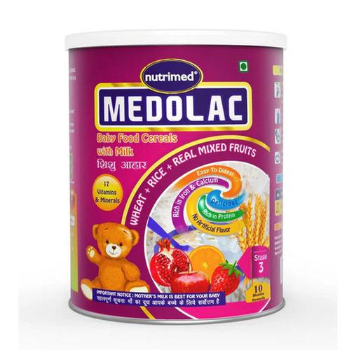 Medolac Mixed Fruits & Milk Baby Cereal