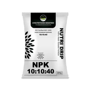 Water Soluble Fertiliser - Nutri Drip 10:10:40