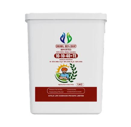 Npk Water Soluble Fertilizers - ORIGINAL NPK-10-10-40+TE