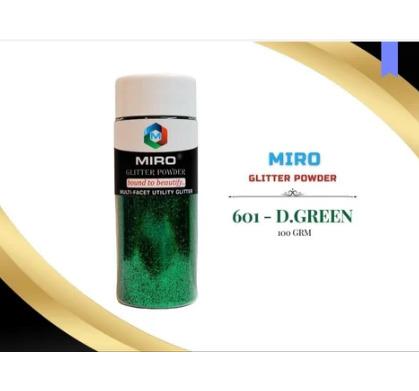 Green Glitter Powder For Textile