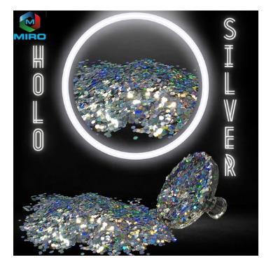 Solvent Resistant Glitter