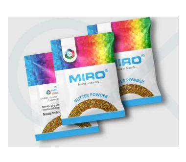 Gold Glitter Powder (8g pouch packing)