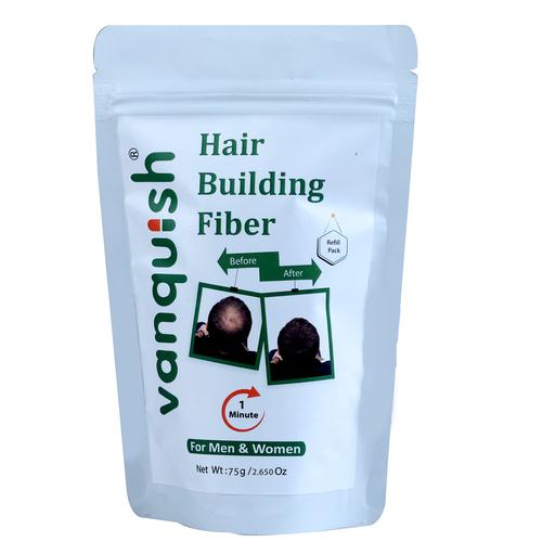 Vanquish Men Fiber -  Refill Pack -75g (Black, Dark Brown, Light Brown)