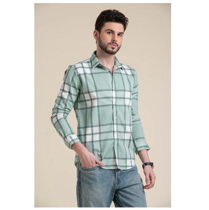 GREEN CHECKERED SHIRT