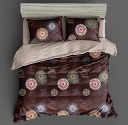 Voilet King Bedsheet Set