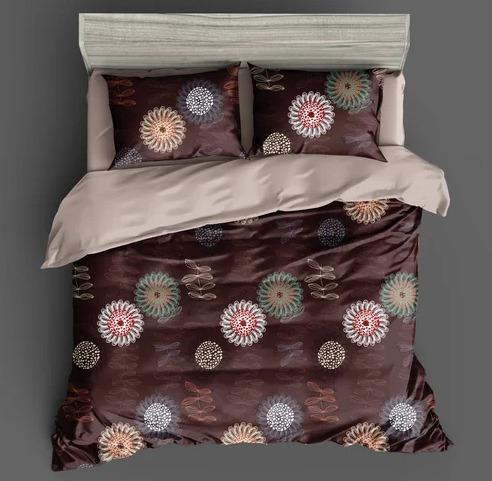 Voilet King Bedsheet Set