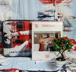 COMFORTER SET 108 BY 108 4 pc set