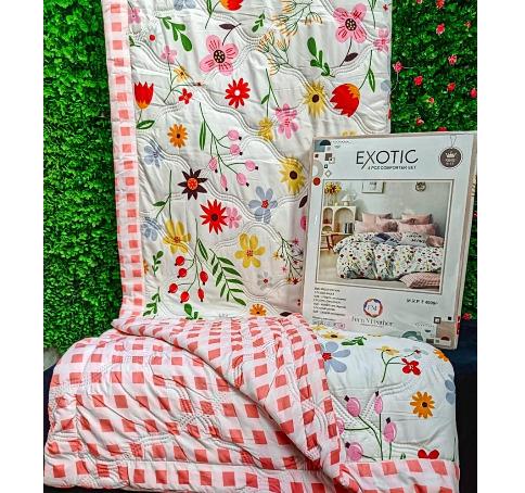 Exotic 4 pcs Comforter Set