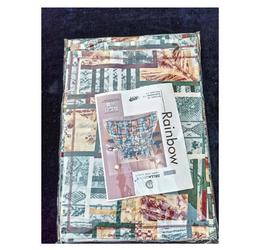 Rainbow bed sheets king