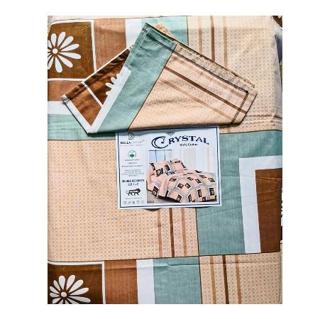 Crystal Pure Cotton Print Bed Sheet