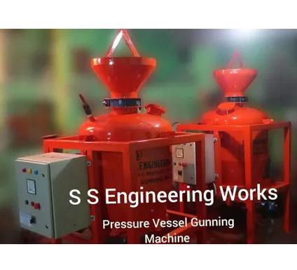 Pressure Vessel Gunning Machine