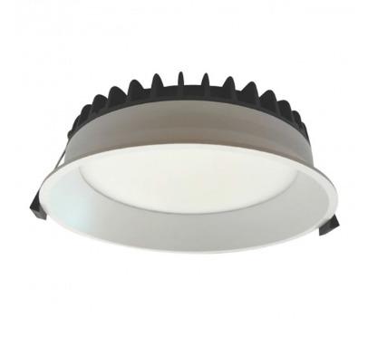 Led Deep Down Panel Light - Aluminium