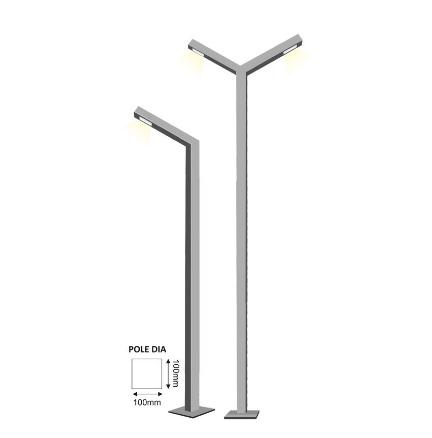 Led Square Pole Road Light