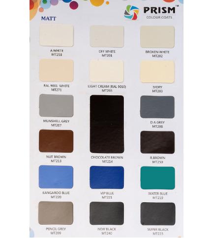 Matt Finish Colors
