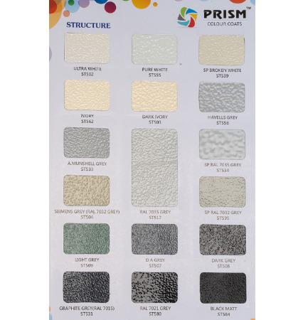 Structure Finish Colors