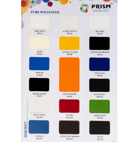 Pure Polyester Powder Coating Colours