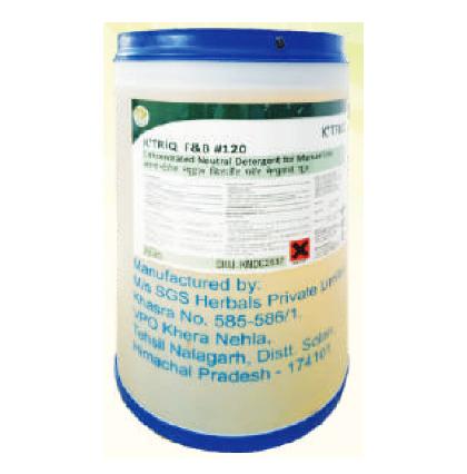 K'TRiQ F&B #120 - Concentrated Neutral Detergent for Manual Use