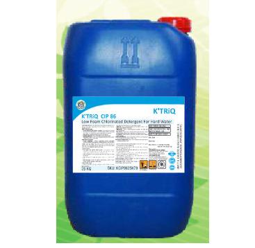 K'TRiQ CIP 86 - Low Foam Chlorinated Detergent For Hard Water