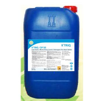 K'TRiQ CIP 50 - Low Foam, Heavy Duty Caustic Detergent For Hard Water