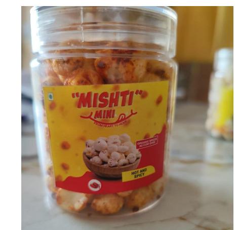 MISHTIMINI Flavored Makhana (fox nuts)
