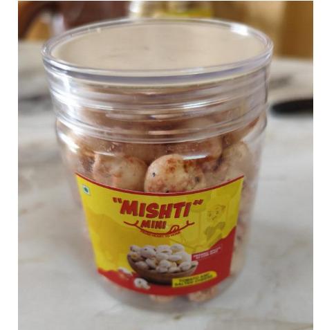 Tomato and Salted MISHTIMINI Flavored Makhana (fox nuts)
