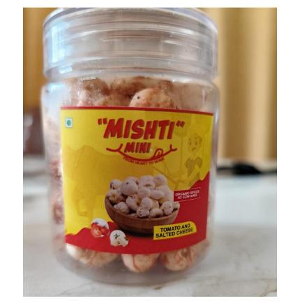 Tomato and Salted Cheese MISHTIMINI Flavored Makhana (fox nuts)