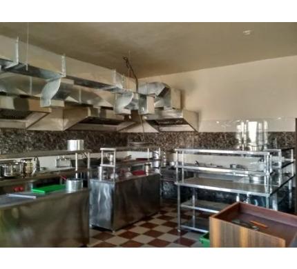 Stainless Steel Modular Kitchen Set Up