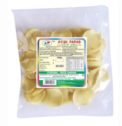 Rice Papad Pudina