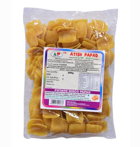 Potato Disco Papad