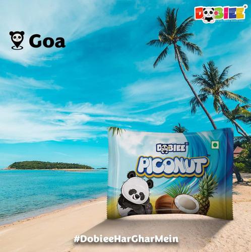 Piconut Pineapple & Coconut centre filled double candy