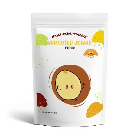 Sprouted Jowar Flour - 375 Gram Pack