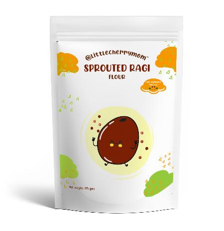 Sprouted Ragi Flour - 375 Gram Pack