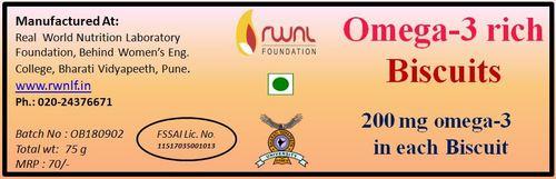 Omega 3 Rich Cookies