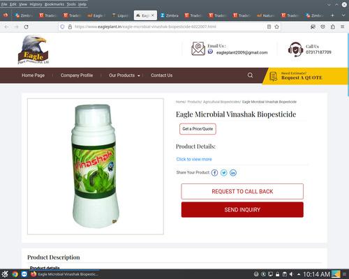 Eagle Microbial Vinashak Biopesticide