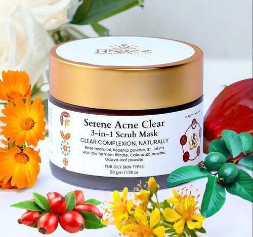Serene Acne Clear 3-in-1 Scrub Mask