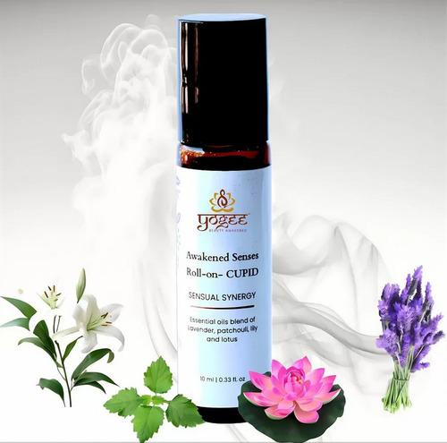 Awakened Senses Temple Roll On- CUPID- blend of aromatherapy and aromachology for romance