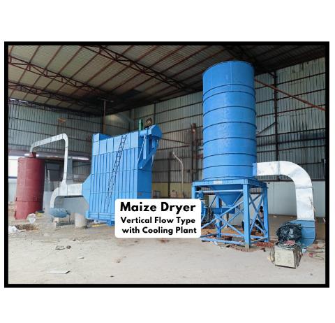 SIMPL Maize Dryer Vertical Flow with Cooling Plant