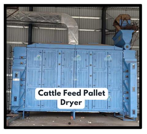 SIMPL Cattle Feed Pallet Dryer Belt Type