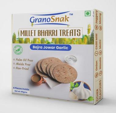 Bajra Jowar Garlic Snack