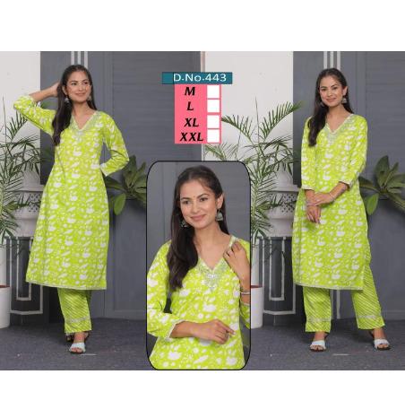 Kurti Palazzo Set